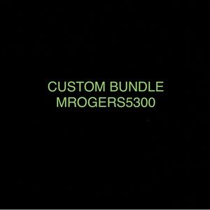 Customized for a specific buyer.  Please do not offer otherwise